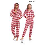 COLORFULLEAF Christmas Onesie Pajamas Adult Family