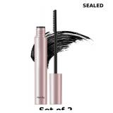 Black Tubing Curling Mascara for Lash Makeup x2