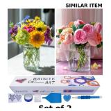 BAISITE Diamond Art Kits for Adults Beginners x2