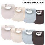 8-Pack Baby Drool Bibs