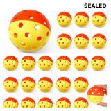 24 Pack Yellow/Orange Plastic Baseball