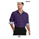 Men's Dress Shirts Long Sleeve Wrinkle-Free Button