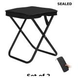 13.5-inch Portable Stool - 1.2lbs Lightweight