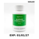 Amazon Basics Probiotic, 5 Billion CFU, No Artific