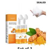 SEALED-Turmeric Face Wash with Brush 2 pack x3