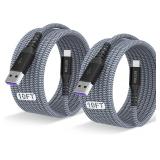 BSTOEM 2pcs Type-C Fast Charging Cables