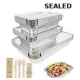 BIBRADAAï¿½ 35 Pack Aluminum Pans with Lids