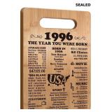 70th Birthday Gifts for Women Men, Cutting Board