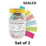 Bible Verse Hope & Prayer Jar x2