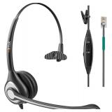 Wantek Corded Telephone Headset