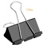 Ufmarine Extra Large Binder Clips 7pcs