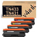 v4ink TN-433 TN-431 Toner Cartridge