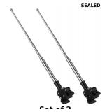 DOITOOL Adjustable Stainless Steel 12In Telescopic