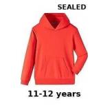 Boys Hoodies - Unisex Kids Solid Cotton Hooded