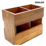 Zyntix Handmade Wooden Cutlery Stand | Pencil Case