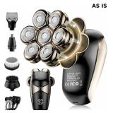AS IS-SHPAVVER ?MS-672 Waterproof Head Shaver