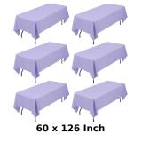 Showgeous 6 Pack Lavender Tablecloth