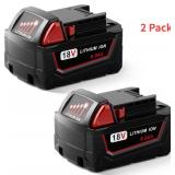 6.0Ah Replacement for Milwaukee M18 Battery