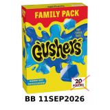 Gushers Fruit Flavored Snacks, Blueberry Grape