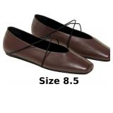 Criss Cross Strap Ballet Flats for Women