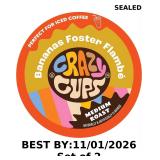 Crazy Cups Flavored Coffee for Keurig K-Cup Machin