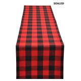 Yourtablecloth Christmas Buffalo Table Runner