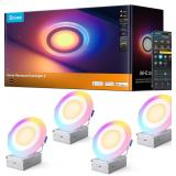 Govee Smart Recessed Pot Lights 4 Pack