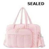 Multi-Pocket 35L Duffel Bag - Water-Resistant Gym