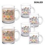 Nuogo 6 Pcs Christmas Social Worker Appreciation G