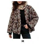 Womens Cropped Quilted Jacket