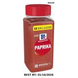 McCormick Paprika, 6.62 oz