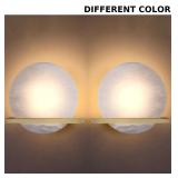 2 Pack 8' Round Natural Alabaster