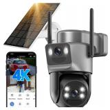 4K Solar Security Camera