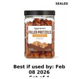 Amazon Grocery, Peanut Butter Filled Pretzels x4