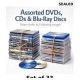 LOT OF 33 ASSORTED Discs