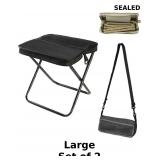 Foldable Backpack Stool x2