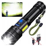 Rechargeable Flashlight 990000 High Lumens