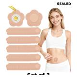 100 PCS Disposable Castor Oil Patches