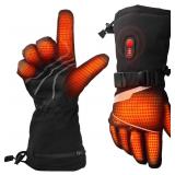 VUBAXRO Heated Gloves for Men Women-L