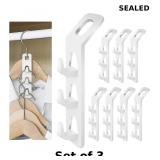 Cascading Clothes Hanger Hooks