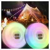 Camping String Lights (2-Pack) 33FT
