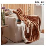 SEALED-Gotcozy Heated Blanket Electric Throw