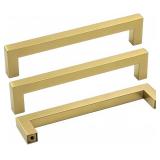 5 Inch Gold Cabinet Pulls 10 Pack