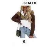 Saodimallsu Womens Color Block Sweaters
