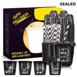 12oz Halloween Disposable Plastic Cups