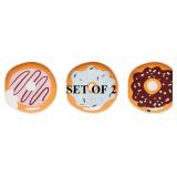 Jubilee Doughnuts Dishes Set of 2