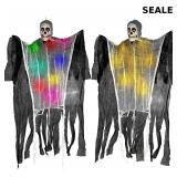 SEALED-Halloween Hanging Skeleton Ghosts