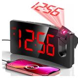 LED Projection Alarm Clock