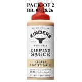 Kinder's Creamy Roasted Garlic Dipping Sauce