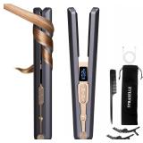 Straxelle 2-in-1 Cordless Hair Straightener